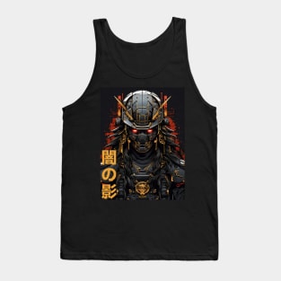 Dark Shadow Futuristic Samurai Tank Top